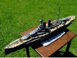WW1 HMS Warspite complete.